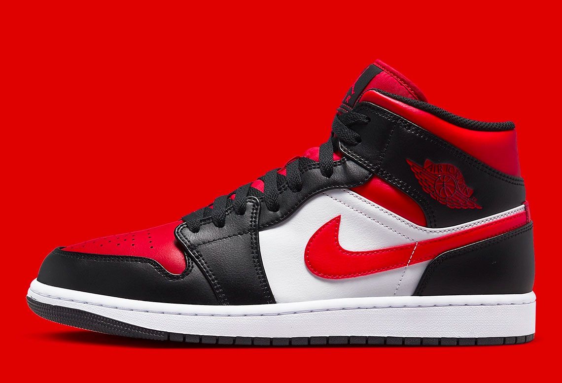 When Is The Air Jordan 1 Mid Bred Toe Release Date? Here's What We Know