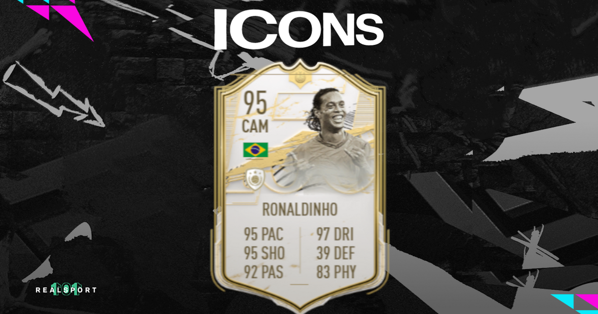 What was Ronaldinho rating in FIFA 10?
