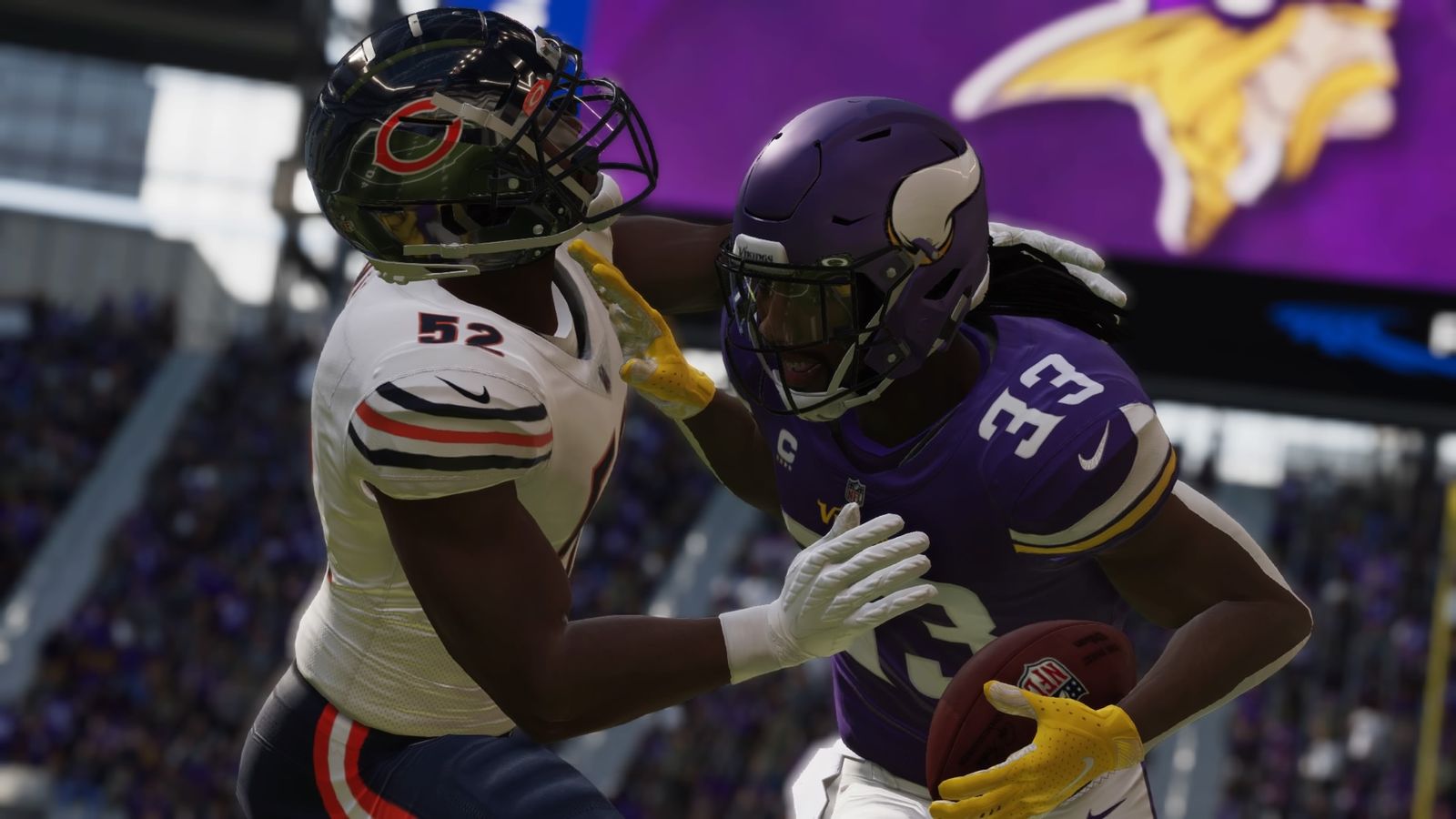 An image from Madden 22 of Dalvin Cook