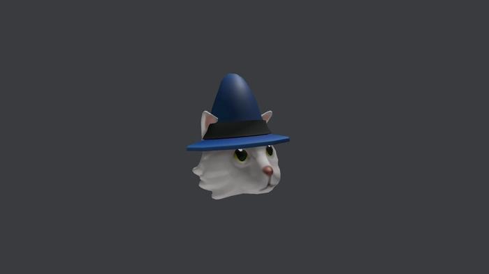 roblox white cat wizard 2