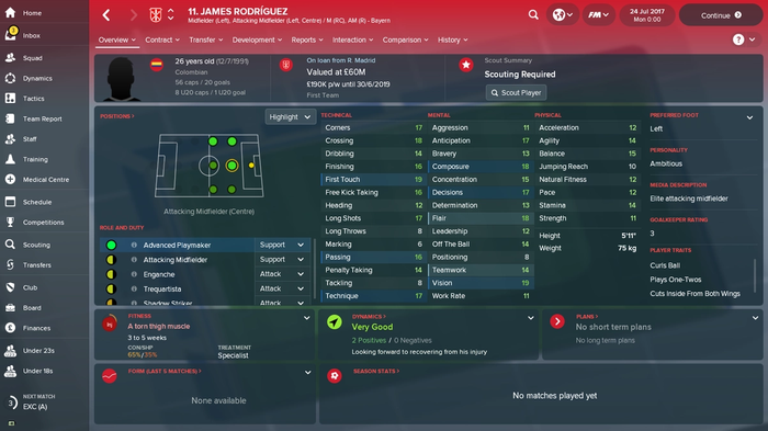 Football Manager 2018: Contract expiry signings ending in 2020 (Third ...