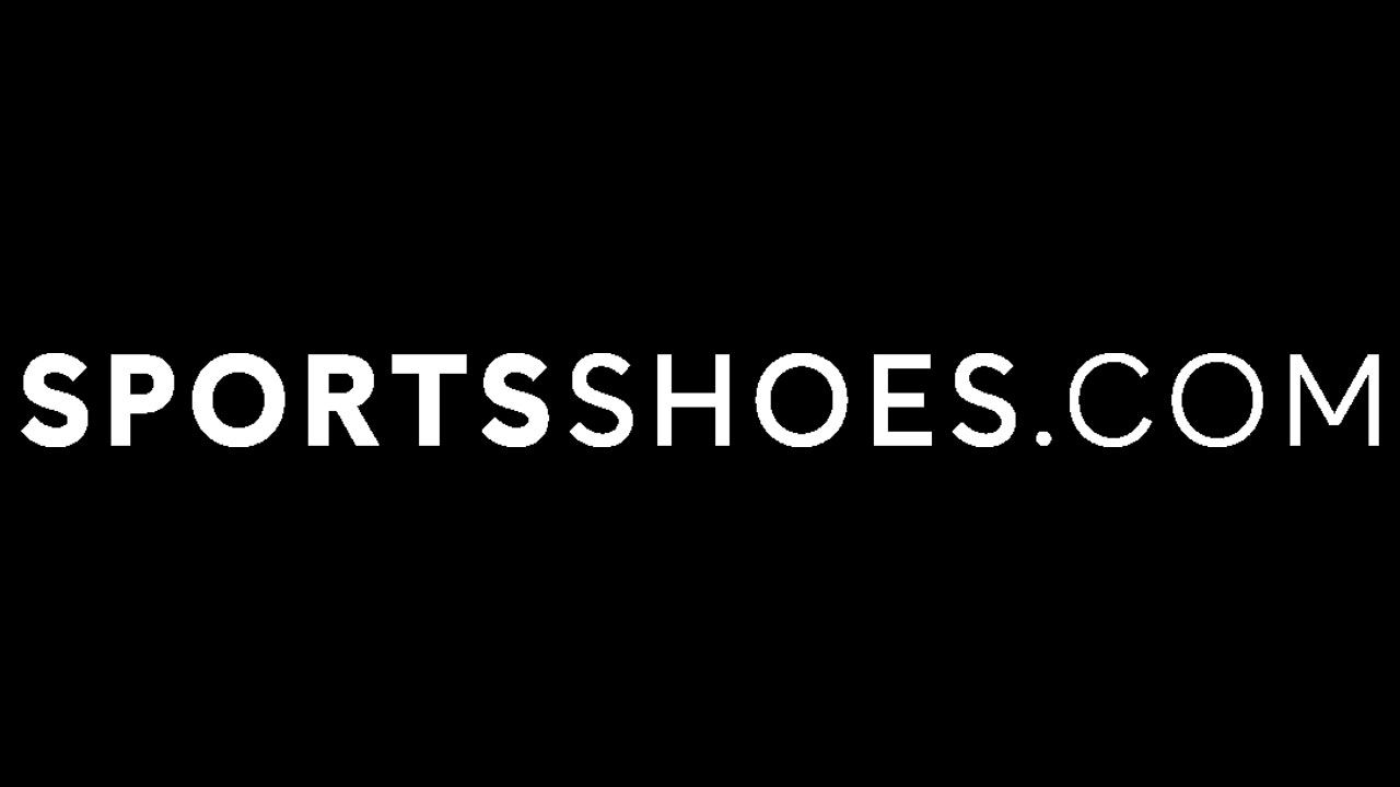 SportsShoes.com logo in white.