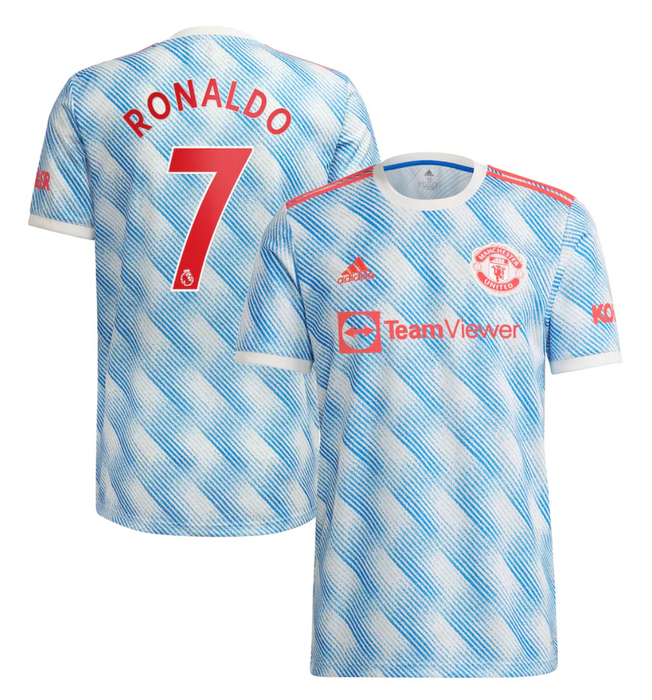 Cristiano Ronaldo's Manchester United away shirt replica
