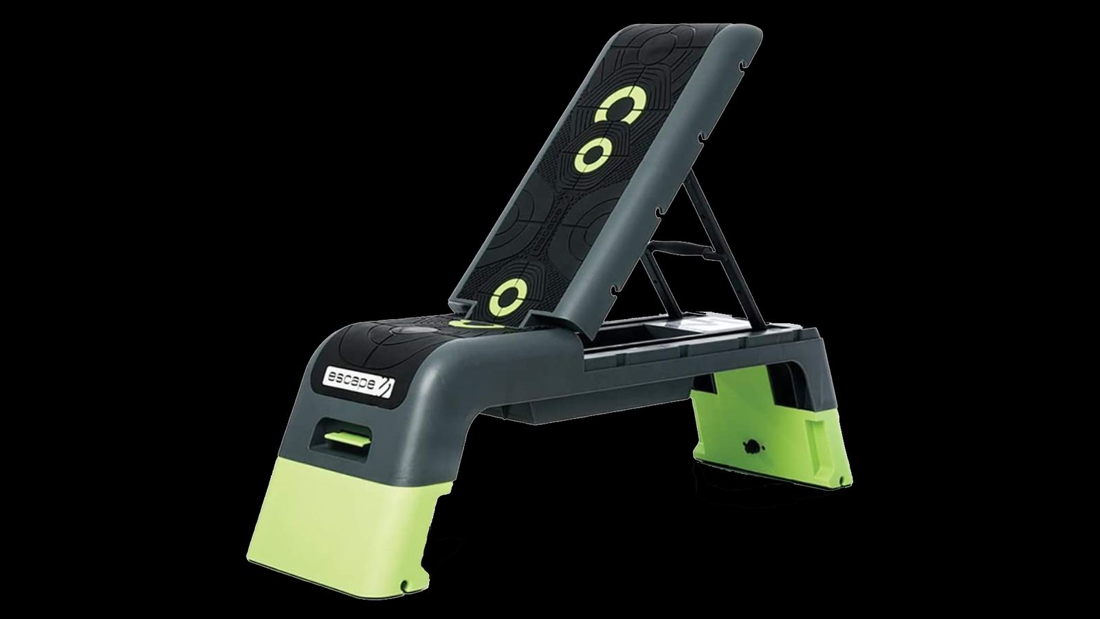 Escape Fitness Deck V2.0 product image of an exercise deck in green and black.