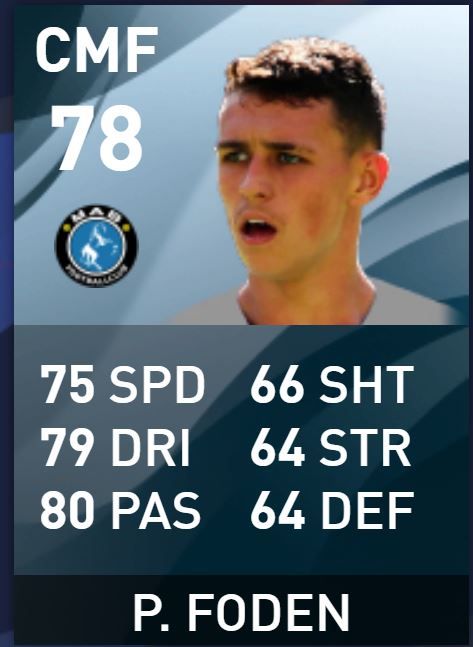 phil foden pes master 2020
