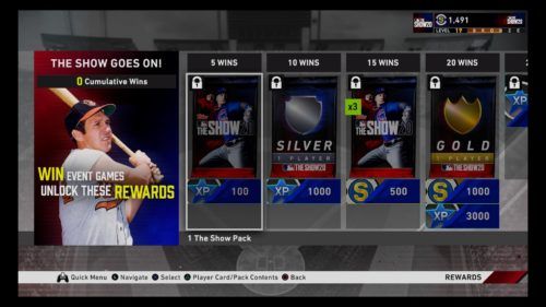 Events in MLB The Show 20