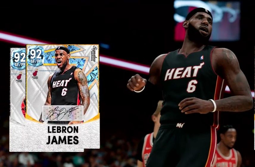 Lebron James in NBA 2K22