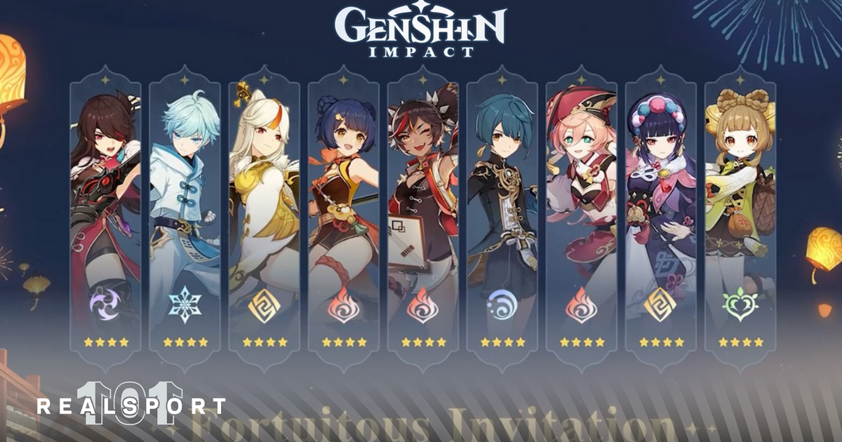 Genshin Impact 3.4 Fortuitous Invitation - Free 4-star character