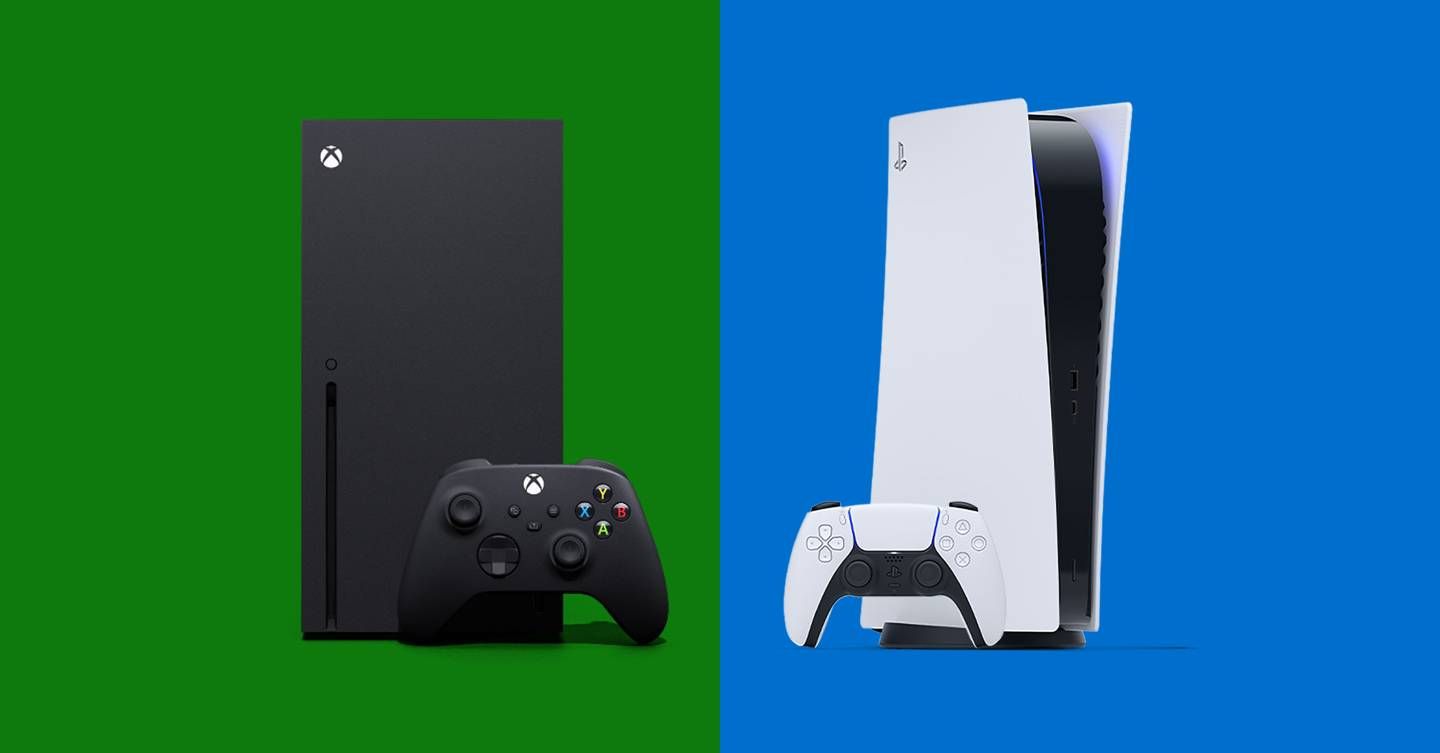 xbox ps5 next to each other