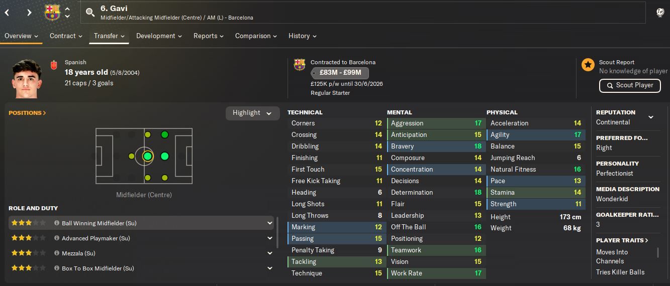 Best Football Manager 2024 Wonderkids