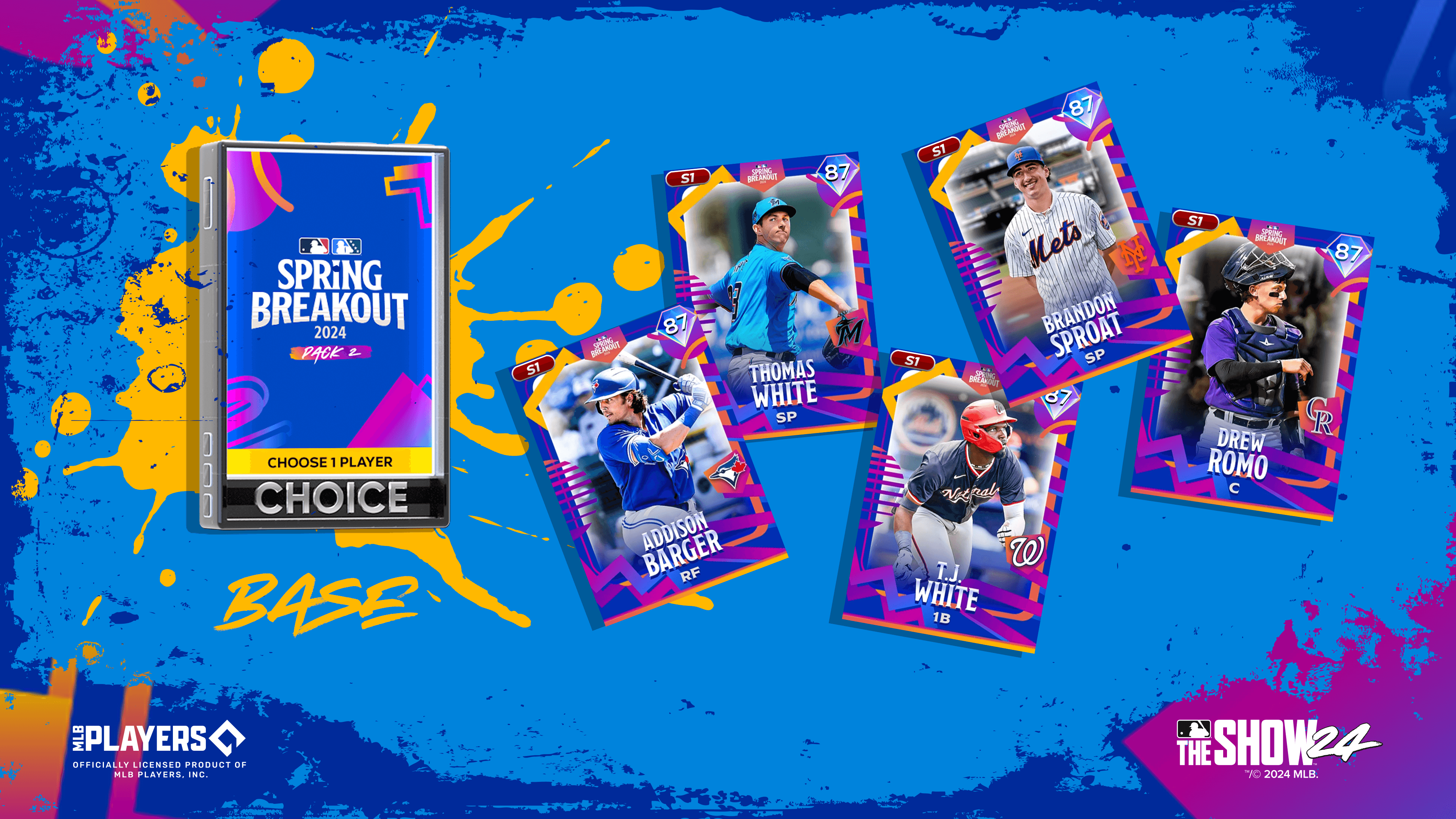 MLB The Show 24: Spring Breakout Choice Pack 2 Introduces Spectacular Cards