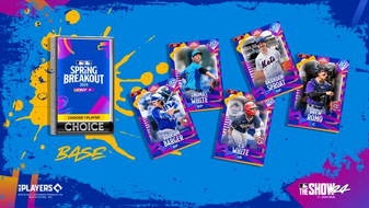 MLB The Show 24 Spring Breakout choice pack 2 cards