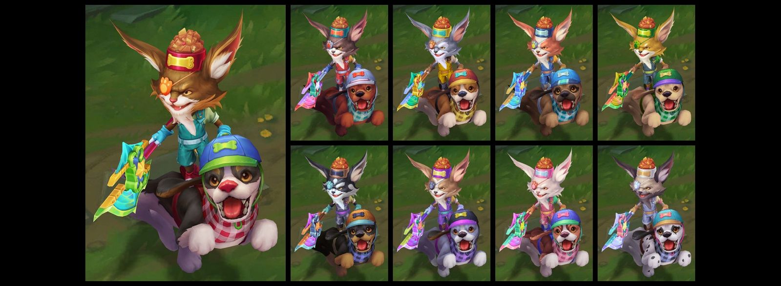 League of Legends Kled skin chroma