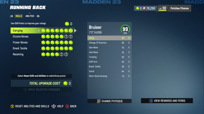 Madden 23 Face of the Franchise