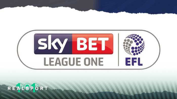 Sky Bet League One logo with white background