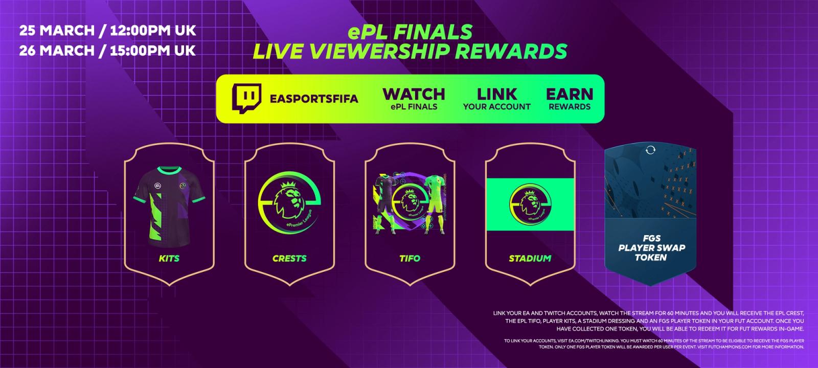 epremier league finals viewership rewards