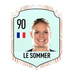 Eugénie Le Sommer FIFA 21 Rating