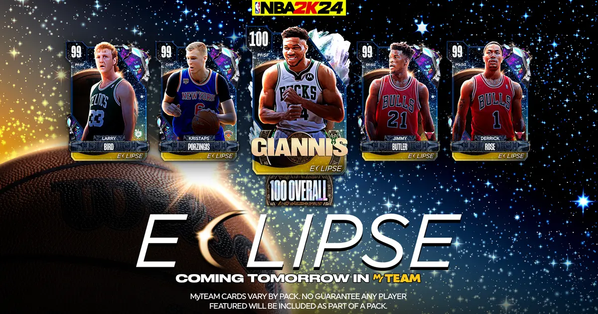 NBA 2K24 MyTEAM Eclipse promo cover