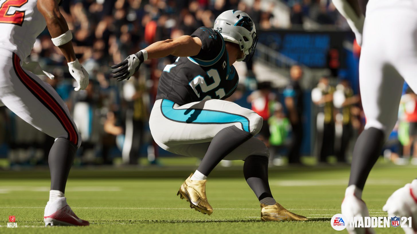 TWIST AND SHOUT: Ball carriers got decent updates to animations this year