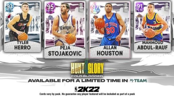 NBA 2K22 MyTEAM Hunt 4 Glory packs