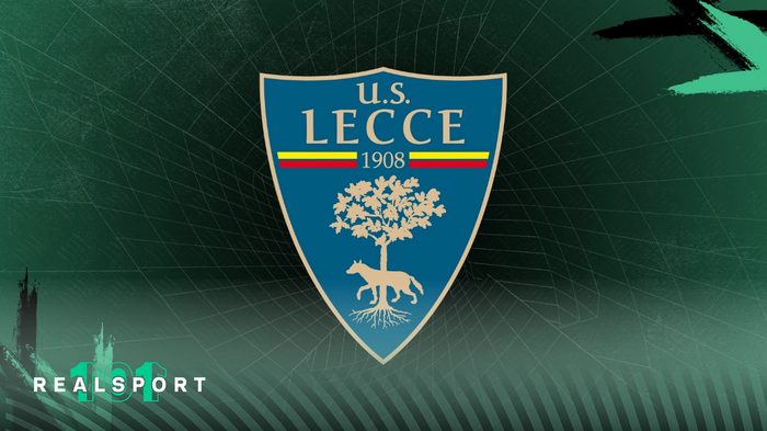 US Lecce badge with green background