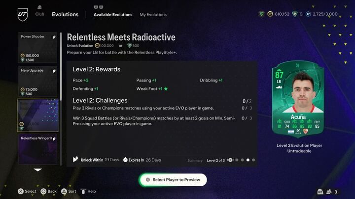 FC 24 Relentless Meets Radioactive Evolutions Guide