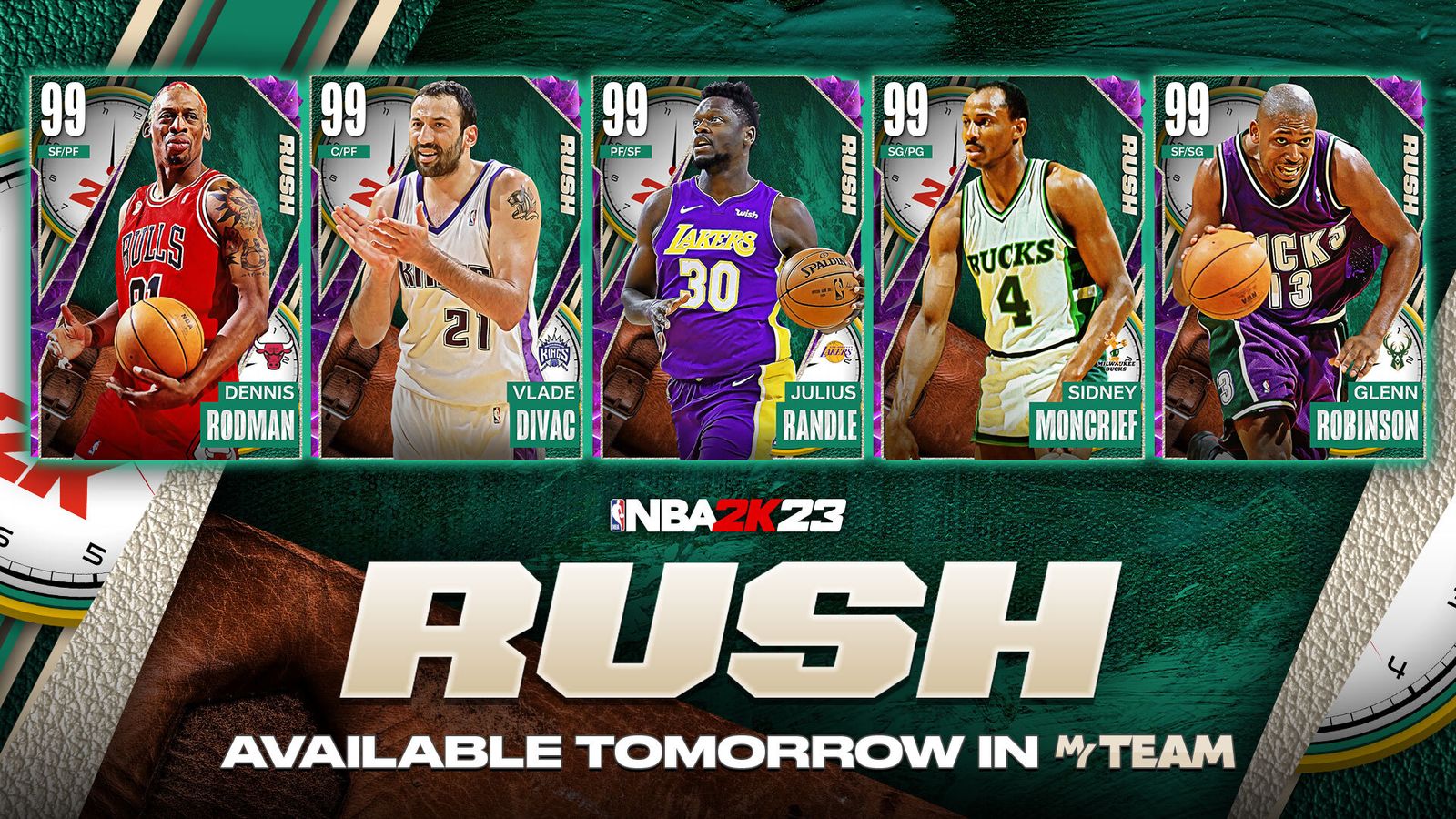 NBA 2K23 Rush cards
