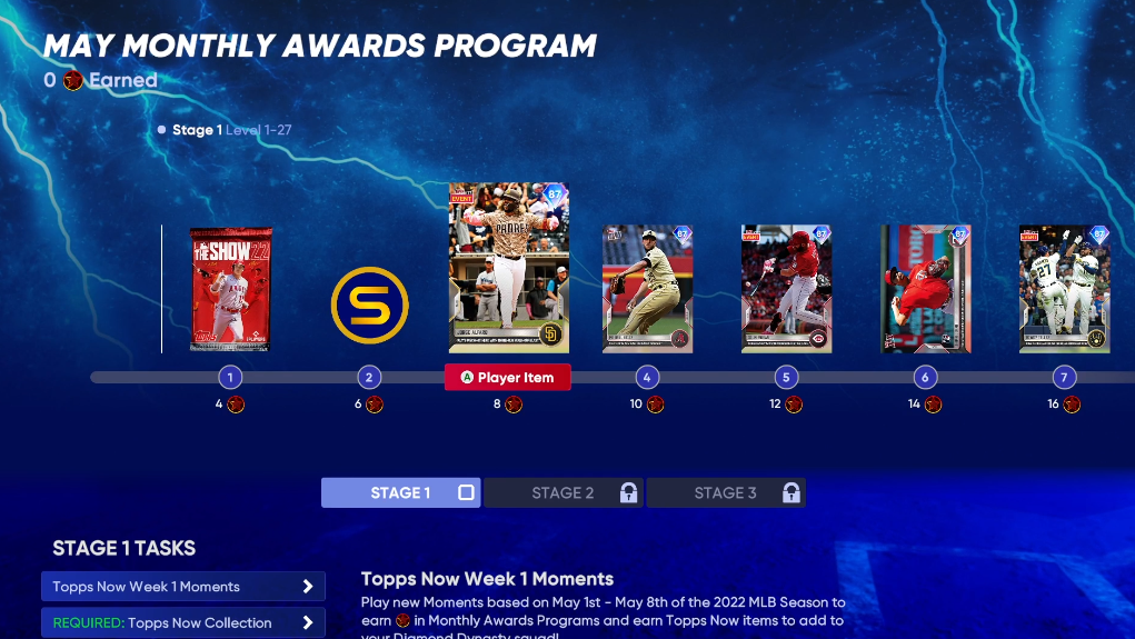 MLB The Show 22 June Monthly Awards