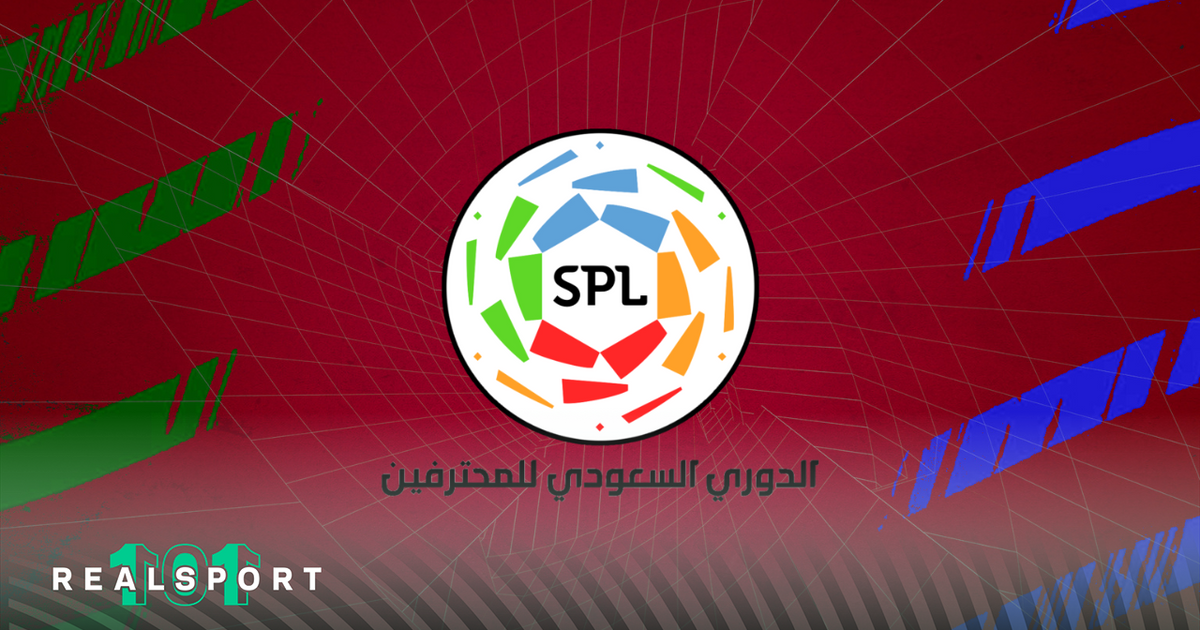Saudi Pro League logo with red background