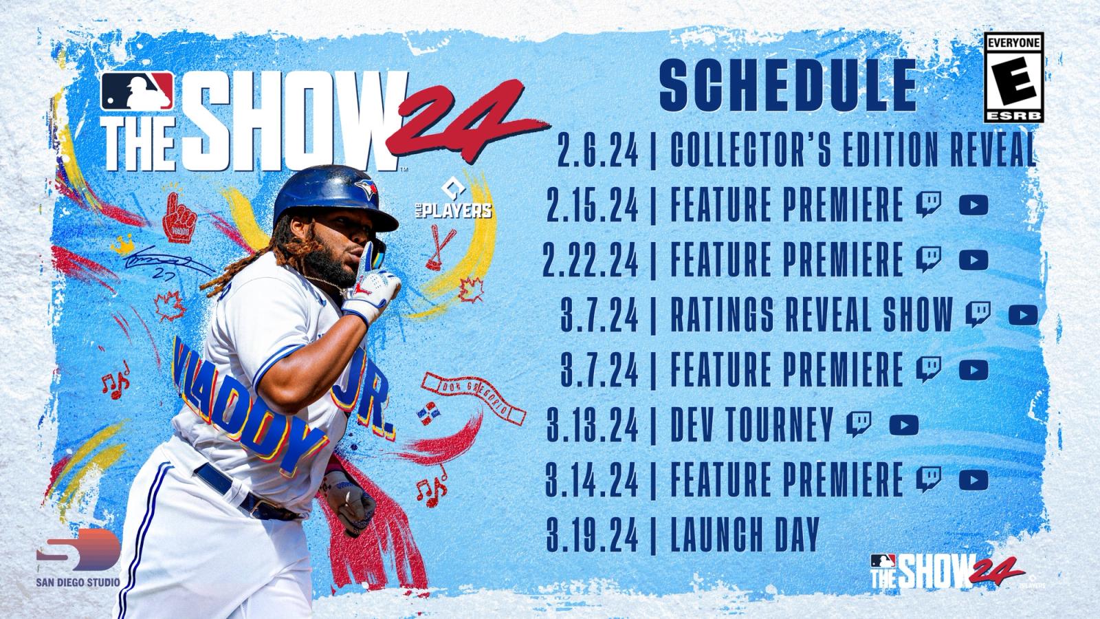 MLB The Show 24 content schedule