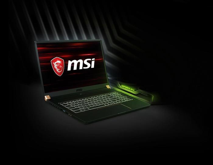 Best Cyber Monday deals product image of black MSI laptop.