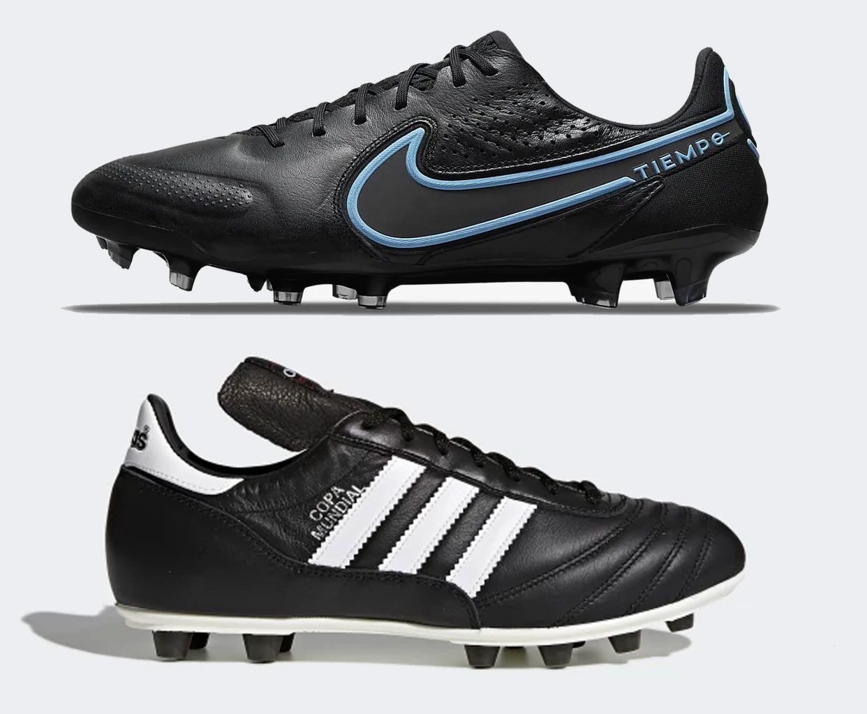 adidas soccer boots black