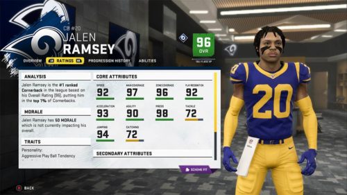 Madden 20: Are The LA Rams The Best Team After The Jalen Ramsey Trade?