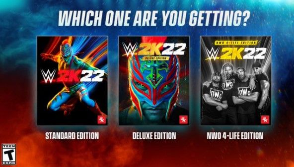 WWE 2K22 Ronda Rousey editions