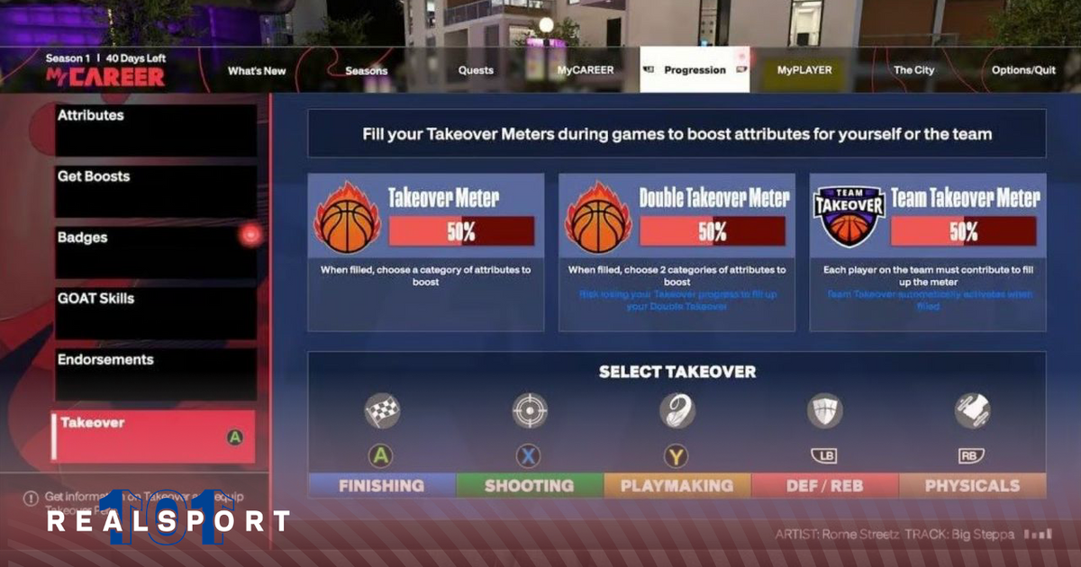 takeovers in NBA 2K24