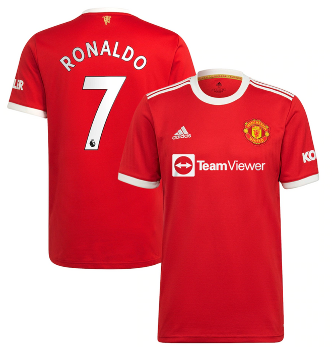 Cristiano Ronaldo's Manchester United home shirt replica