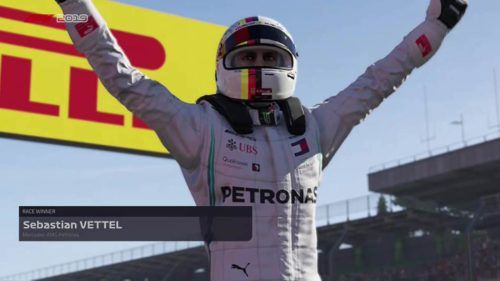 Sebastian Vettel for Mercedes in F1 2019