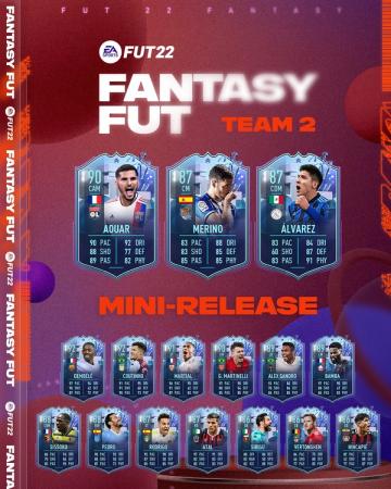 LATEST* FIFA 22 Fantasy FUT Team 2 Live Updates: OUTRAGEOUS cards