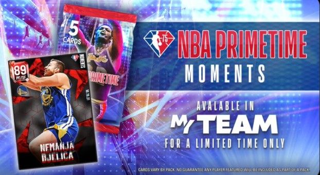 Primetime Moments pack in NBA 2K22