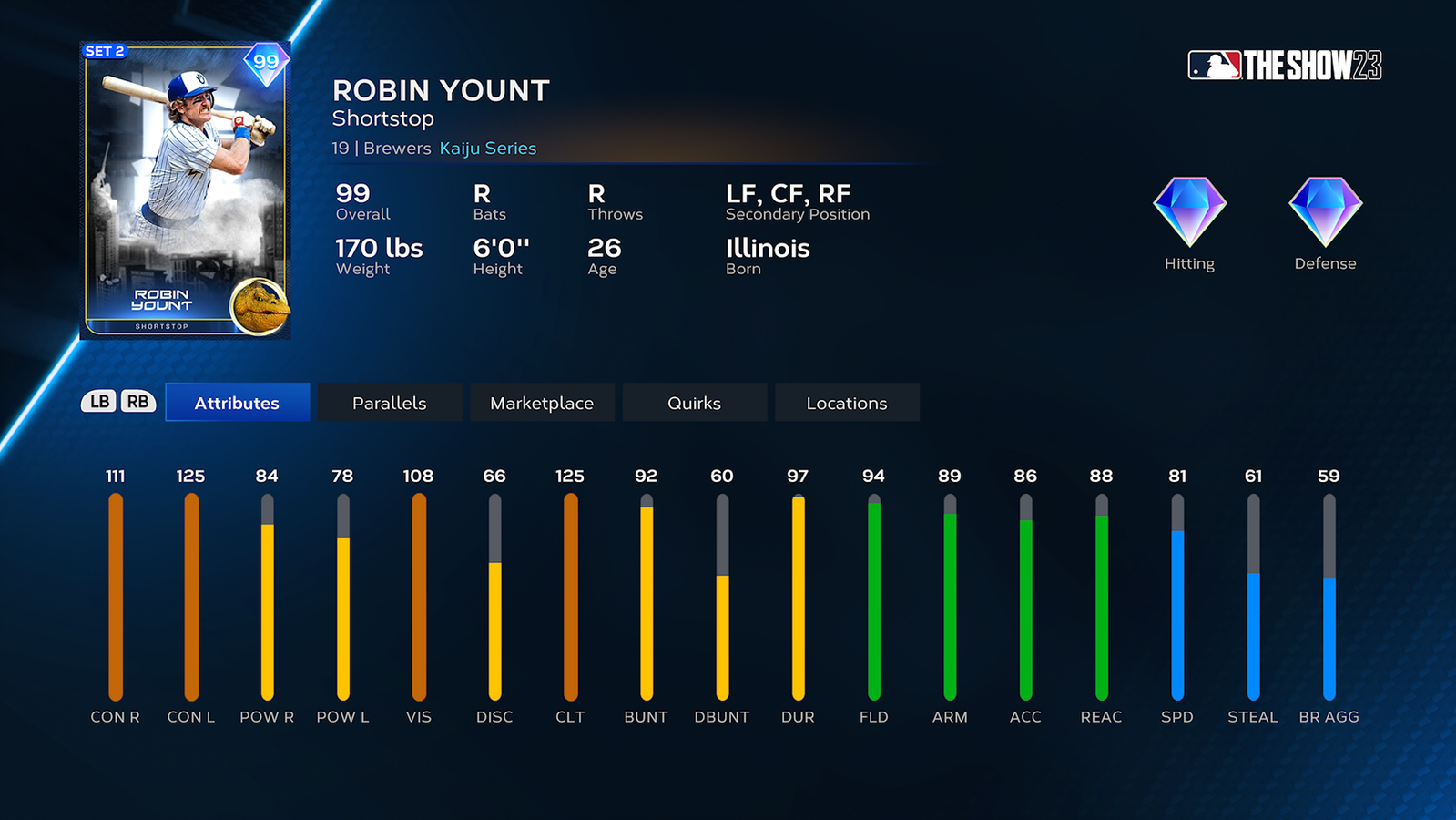 MLB The Show 23 Robin Yount 