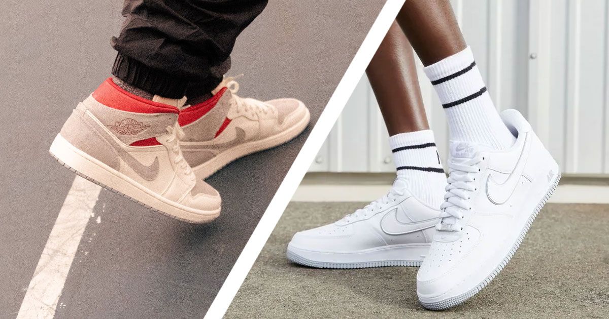 Jordan 1 vs Air Force 1: What's the difference?