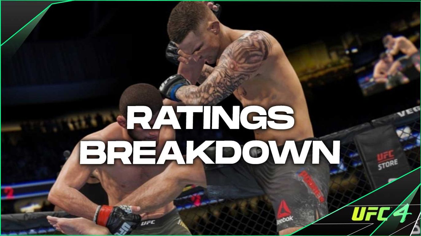 UFC 4 Ratings Breakdown Ranks 50 to 41, Garbrandt, Ronda Rousey