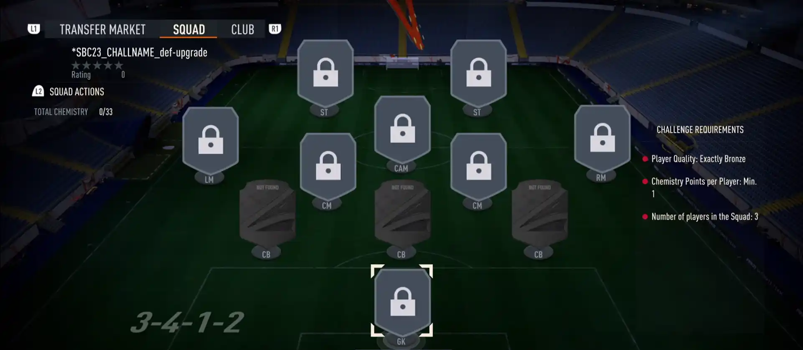 FIFA 23 Defenders Upgrade SBC
