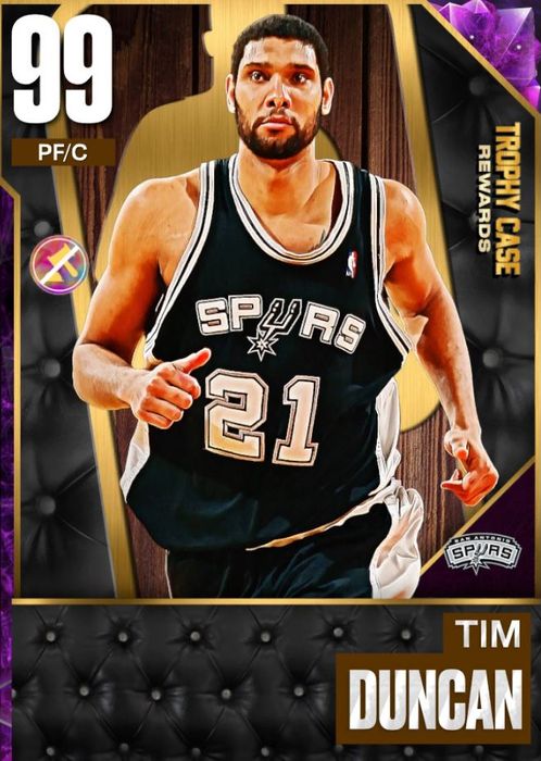 NBA 2K23 Tim Duncan 99 ovr MyTeam card