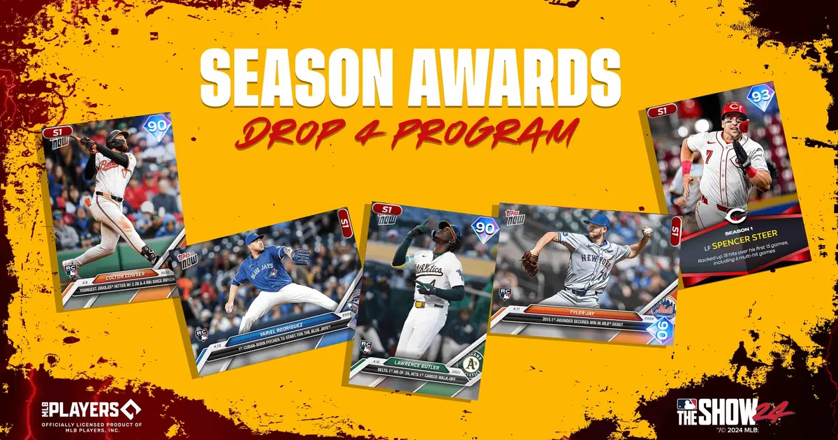 MLB The Show 24 Season 1 Awards Drop 4 Program cover