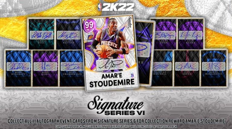 NBA 2K22 MyTEAM Signature Series