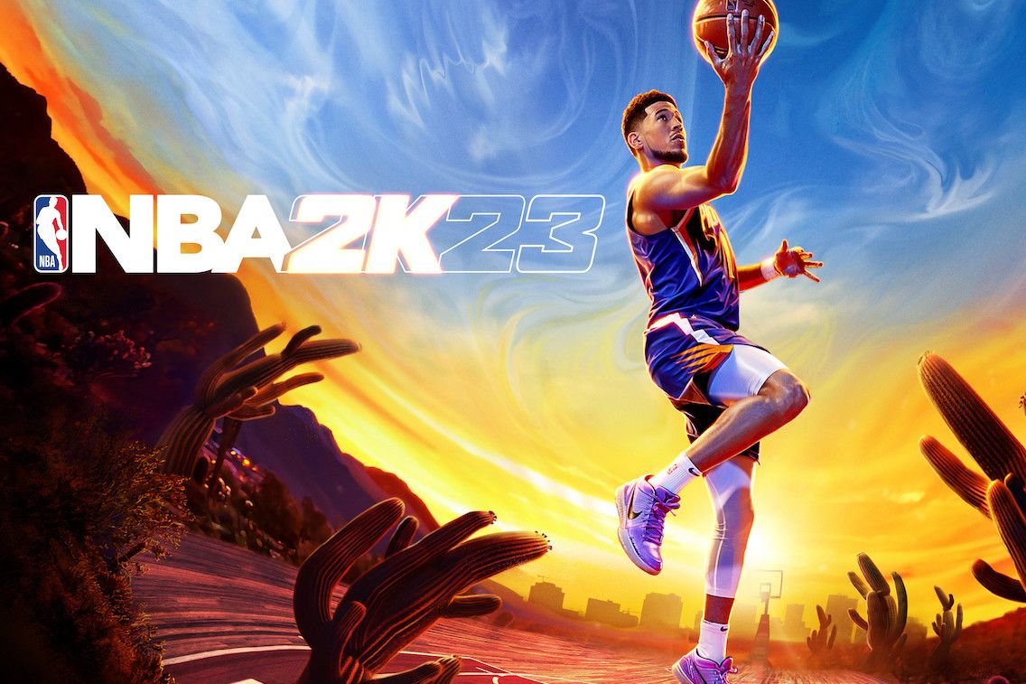 NBA 2K23 Digital Deluxe Edition Cover Devin Booker