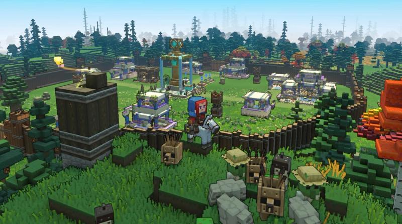 Minecraft Legends devs say game could take 18-20 hours to beat