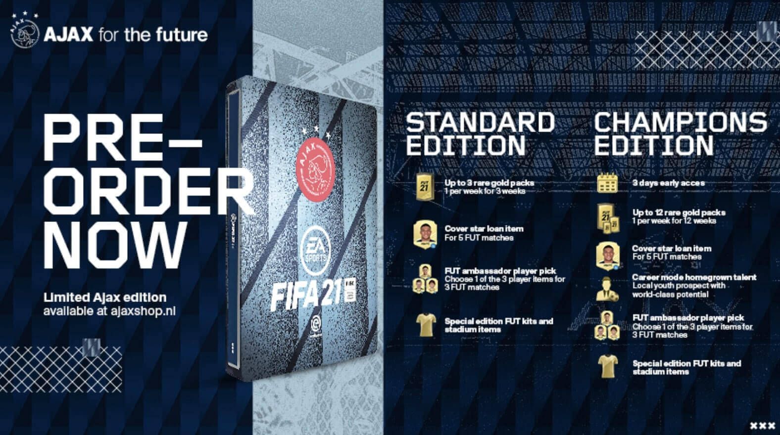Fifa 21 ajax limited edition 1 1 1