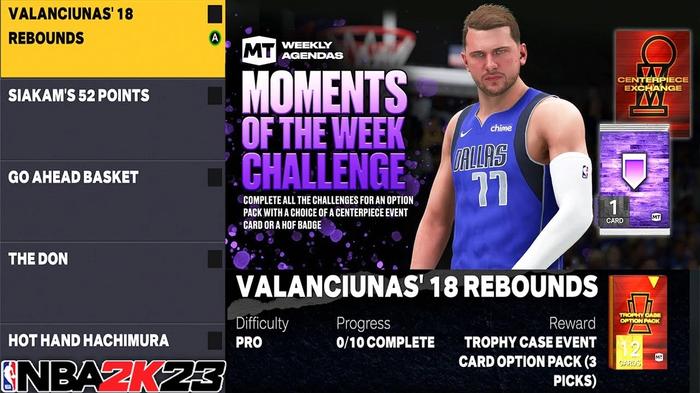 NBA 2K23 Moments of the Week
